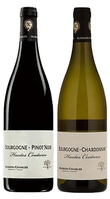 זוג יינות צ'ארלס ביסו- בורגון אדום ולבן